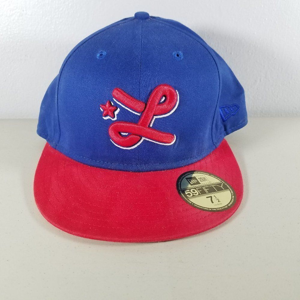 LRG Lifted Research Group Blue Fitted Cap